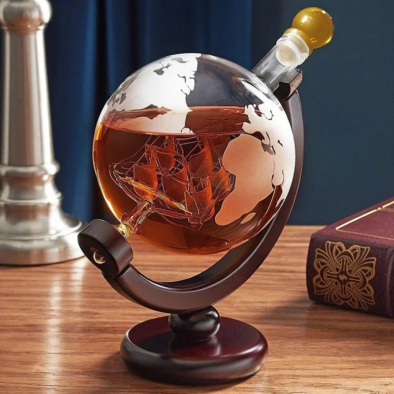 Decanter Globe Set - Juego de decantador de globo creativo