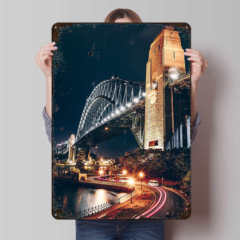 Póster de la Puente del Puerto - Home Bar Sydney reseña y precio