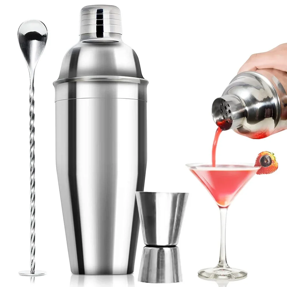 Coctelera de acero inoxidable, - Boston Shaker Set reseña y precio