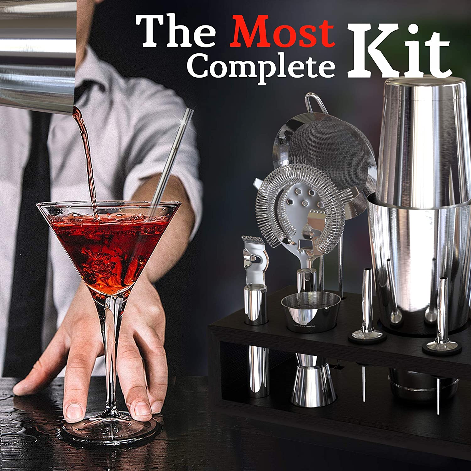 stllCamol Juego de Coctelería  - Boston Shaker Set reseña y precio