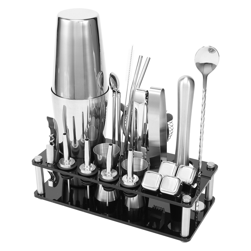 Juego de coctelera, kit de bar - Boston Shaker Set reseña y precio