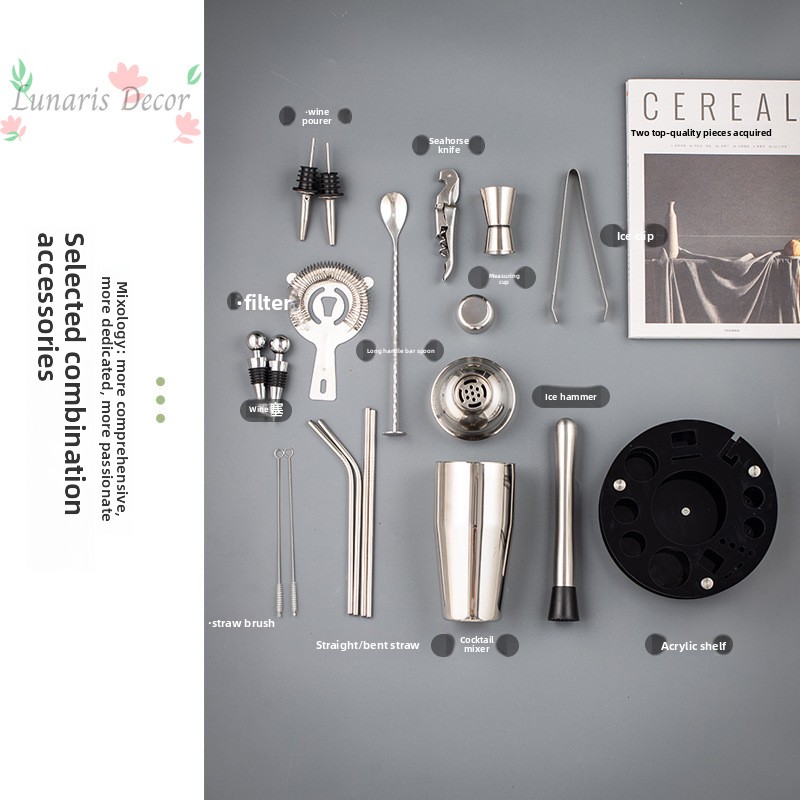 Kit Completo de Herramientas p - Boston Shaker Set reseña y precio