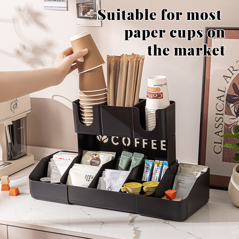 Organizador de café de 2 nivel - Home Bar Setup reseña y precio