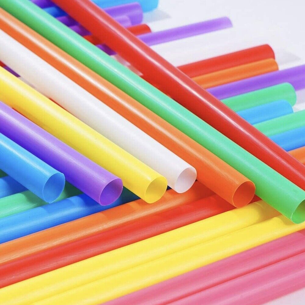 Pajitas coloridas grandes para - Home Bar Setup reseña y precio