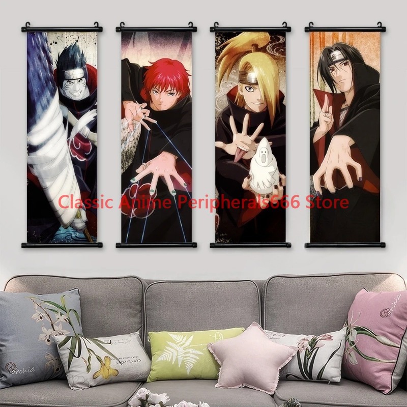 Pintura colgante de Naruto par - Home Bar Setup reseña y precio