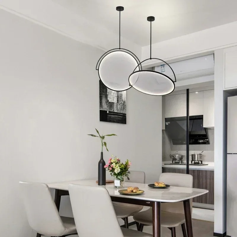 Lámpara Colgante LED de Tela A - Home Bar And Counter reseña y precio