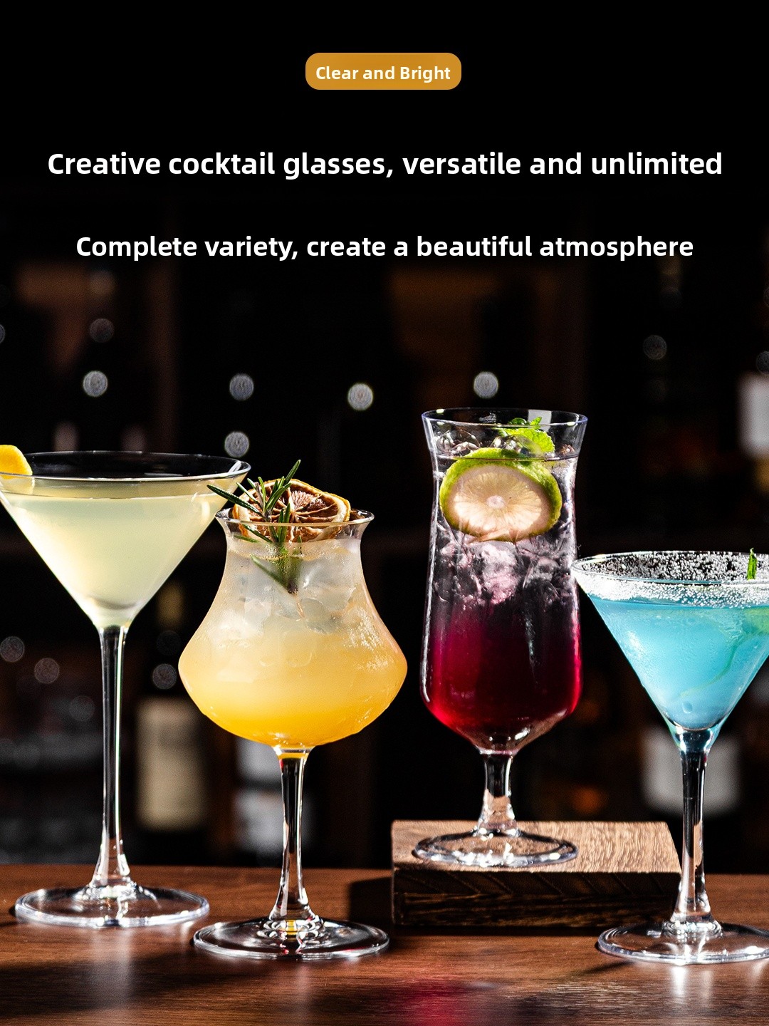 Juego de Vasos de Cristal Prem - Highball Glass Set reseña y precio