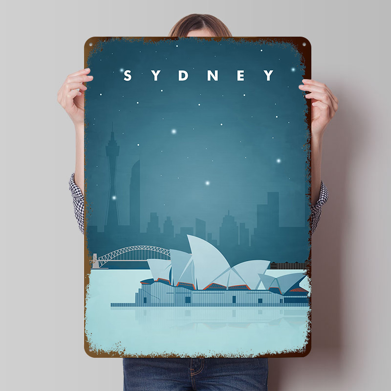 Póster de Viaje de Sídney, Let - Home Bar Sydney reseña y precio